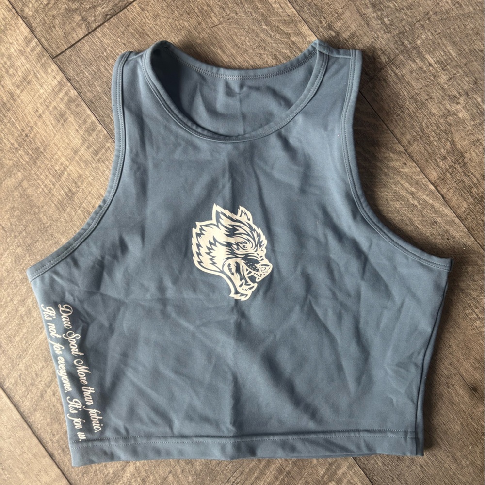 Darc Sport Blue Crop Top